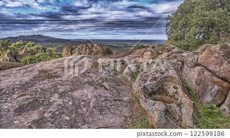 Protected Landscape Monte Valcorchero y Sierra del Gordo, Caceres, Spain 122599186