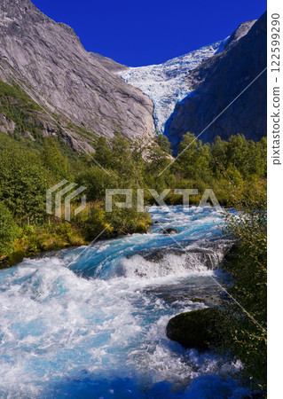 Briksdal Glacier, Jostedalsbreen National Park, Norway 122599290