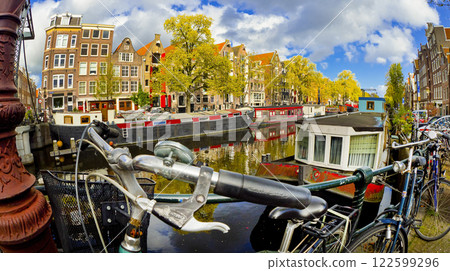 Urban Canal, Amsterdam, Netherlands 122599296
