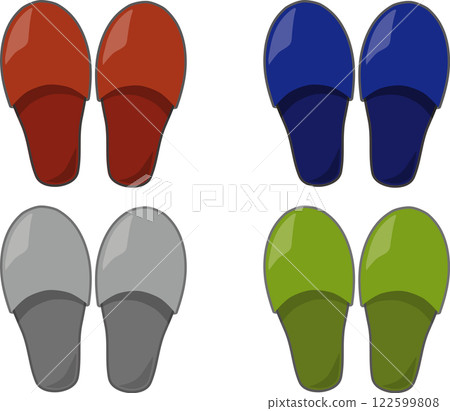 Slipper set 122599808