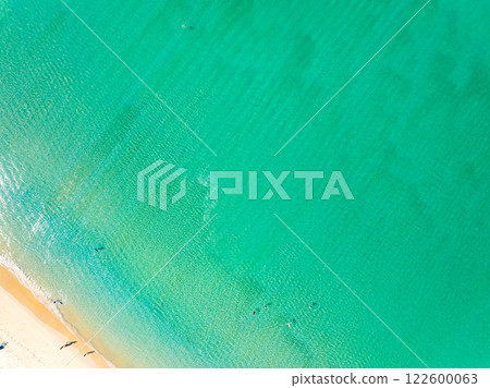 Amazing sea surface in summer season background,Nature waves sea beach background,High angle view waves seascape nature view,Wide angle drone shot,Top view beach sand Amazing sea surface in summer season background,Nature waves sea beach background,High angle view waves seascape nature view,Wide angle drone shot,Top view beach sand 122600063