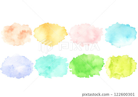 Watercolor pastel stain set Watercolor pastel stain set 122600301