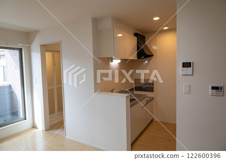 The empty kitchen before the move The empty kitchen before the move 122600396