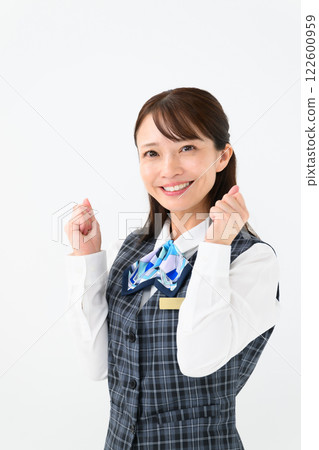女人制服商務拳頭泵 122600959