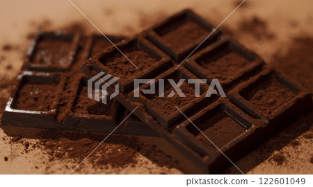 巧克力棒的特寫 122601049