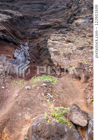 Broken part of a mountain, Madeira, Portugal 122601606