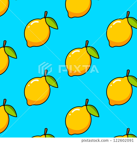 Seamless pattern. Red ladybug. Vector illustration 122602091