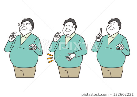 超重男子插畫集 超重男子插畫集 122602221