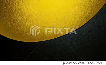 《AI Image》Gold and black background material 122602599