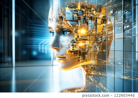 Technology/Business Image "AI Generated Image" 122603448