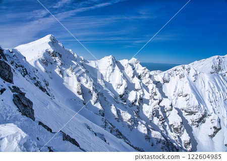 冬季北阿爾卑斯山 冬季北阿爾卑斯山 122604985