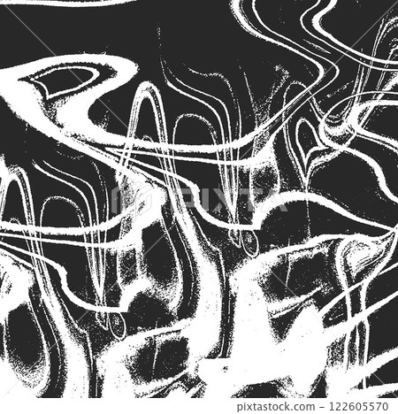 Wavy black and white pattern on the surface Wavy black and white pattern on the surface 122605570