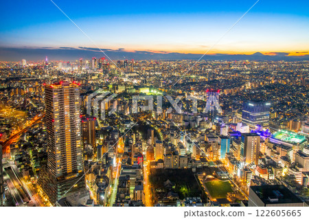 東京：池袋陽光夜景 122605665