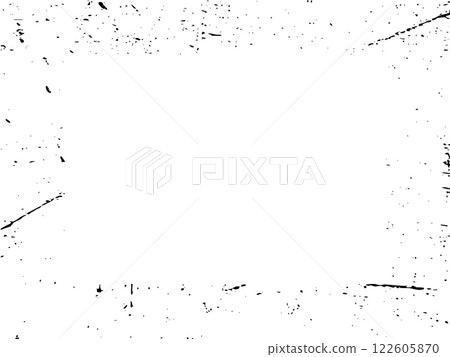 Black and white grunge. Distress overlay texture. Abstract surface dust and rough dirty wall background concept. Distress illustration simply place over object to create grunge effect. Vector EPS10. 122605870