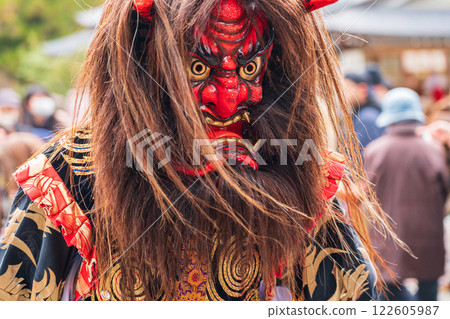 Taga Taisha Shrine's Setsubun Festival, Demon Dance (Inukami District, Shiga Prefecture) 122605987