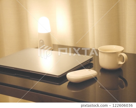 PC and coffee PC and coffee 122606036