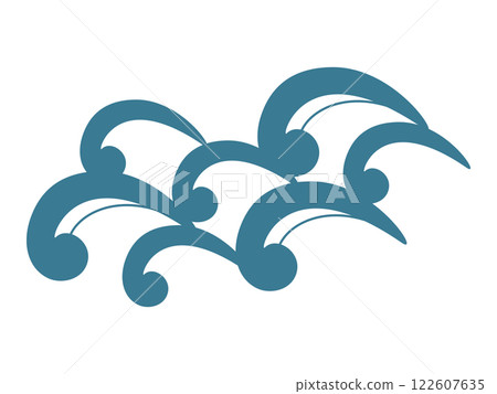 日式波浪 122607635