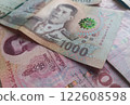 1000 Thai Baht banknote 122608598