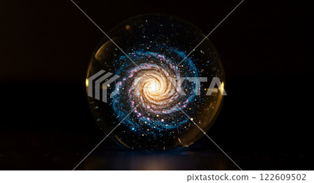 A glass ball that sees the galaxy 122609502