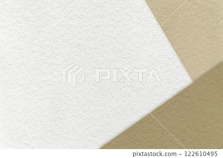 Texture craft white paper background with beige and brown border. Vintage abstract sand cardboard. Texture craft white paper background with beige and brown border. Vintage abstract sand cardboard. 122610495