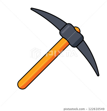 Pickaxe Vector Illustration Pickaxe Vector Illustration 122610549