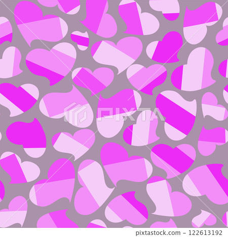 background-free pattern with pink hearts 122613192