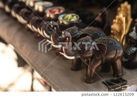 Elephants, souvenirs from Phuket, Thailand Elephants, souvenirs from Phuket, Thailand 122613209