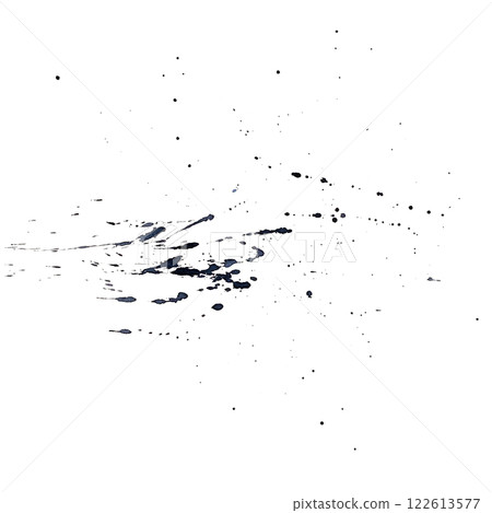 Abstract pink watercolor dark blue splashes. Dark splatters. Hand drawn illustration isolated from the background by brush stain. Template for postcards and design print products, Gothic compositions Abstract pink watercolor dark blue splashes. Dark splatters. Hand drawn illustration isolated from the background by brush stain. Template for postcards and design print products, Gothic compositions 122613577
