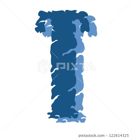 Art Stone Initial Caps Font Capital Letter T vector design Art Stone Initial Caps Font Capital Letter T vector design 122614325