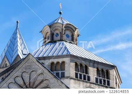 Romanesque basilica of St Aposteln in Cologne Romanesque basilica of St Aposteln in Cologne 122614855
