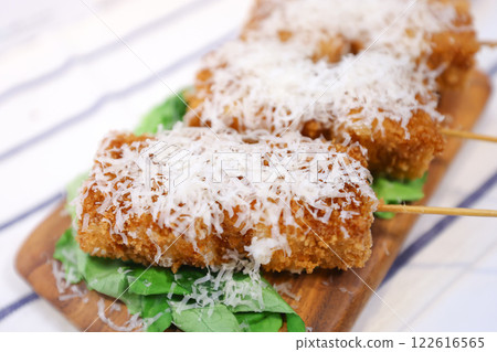 [Food] Kushikatsu, a specialty of Osaka 122616565