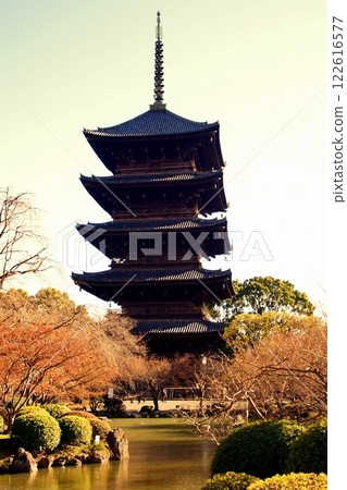 京都府東寺/五層塔(國寶)京都市南區九條町 2022 年 2 月 京都府東寺/五層塔(國寶)京都市南區九條町 2022 年 2 月 122616577