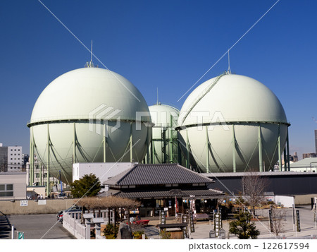 City gas gas holder 122617594