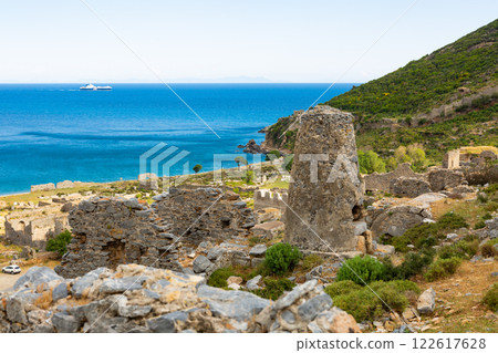 Anemurium, ruins of the ancient city, Turkey 122617628