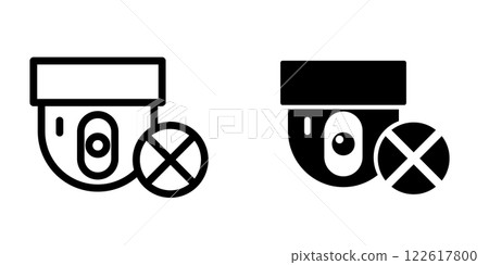 CCTV icon design template CCTV icon design template 122617800