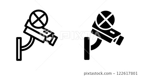 CCTV icon design template CCTV icon design template 122617801