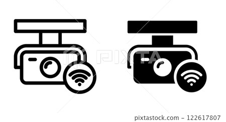 CCTV icon design template CCTV icon design template 122617807