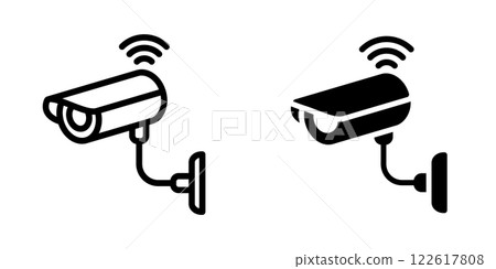 CCTV icon design template CCTV icon design template 122617808