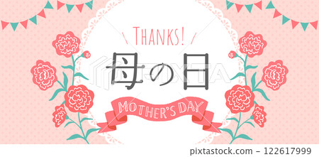 Mother's Day image illustration banner Mother's Day image illustration banner 122617999