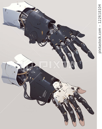 機械手臂的插圖 122618104