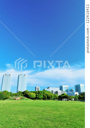千葉縣海濱幕張、幕張海濱公園的風景 千葉縣海濱幕張、幕張海濱公園的風景 122618411