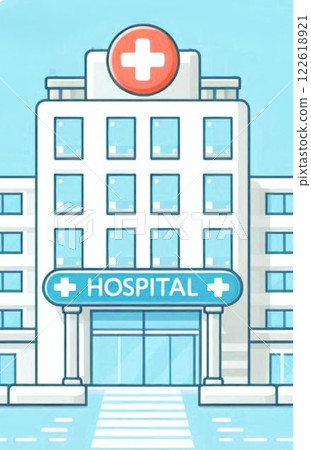 Hospital illustration 122618921