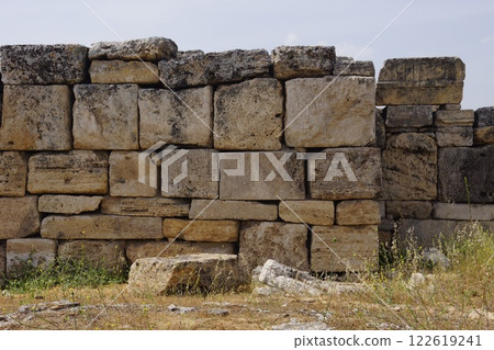 Hierapolis ruins in Pamukkale, Turkey 122619241