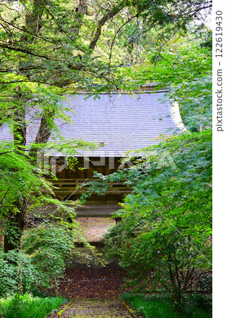 Tenryozan Kukeiji Temple grounds, quietly nestled in the mountains, Shibukawa City Tenryozan Kukeiji Temple grounds, quietly nestled in the mountains, Shibukawa City 122619430
