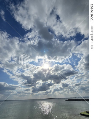 Winter sky in Ishigaki Island, Okinawa Prefecture Winter sky in Ishigaki Island, Okinawa Prefecture 122619493