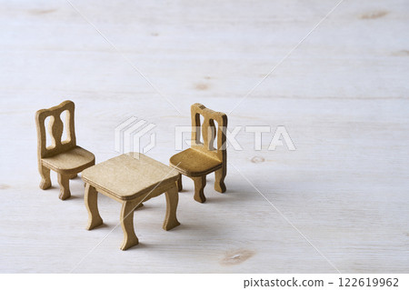 Miniature table and chair set Miniature table and chair set 122619962