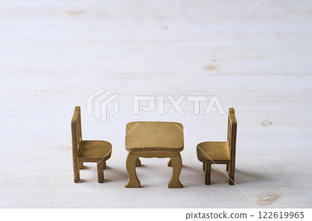 Miniature table and chair set Miniature table and chair set 122619965