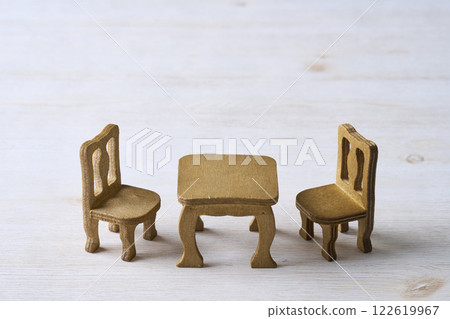 Miniature table and chair set Miniature table and chair set 122619967
