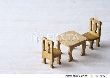 Miniature table and chair set Miniature table and chair set 122619970