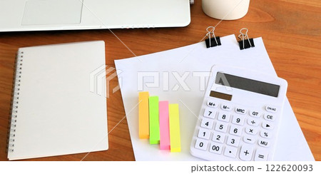 Business image, document creation, desk work, banner material Business image, document creation, desk work, banner material 122620093